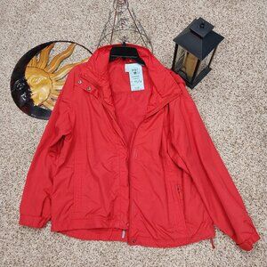 3161 Size XL S & B Active Hooded Rain Jacket In Red